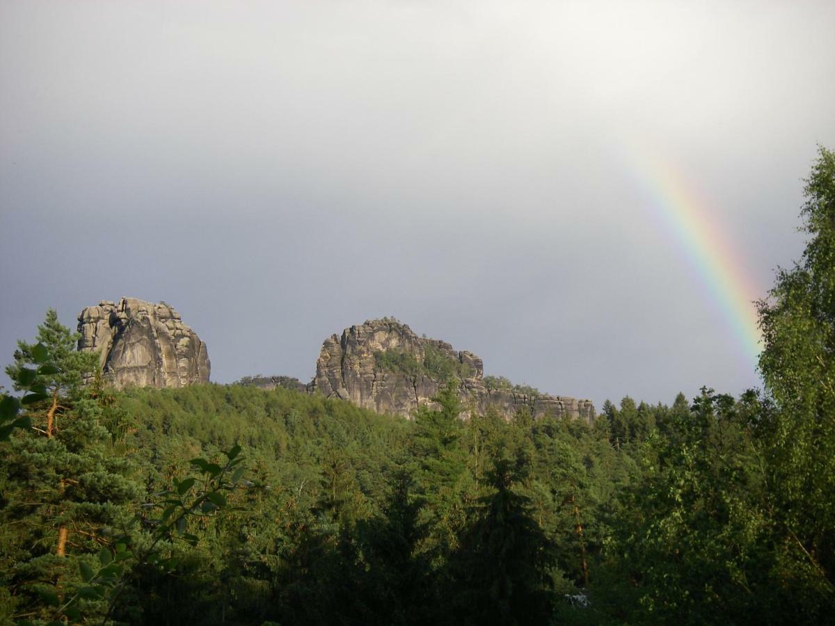 Falkenstein-Hütten Bad Schandau Exterior foto